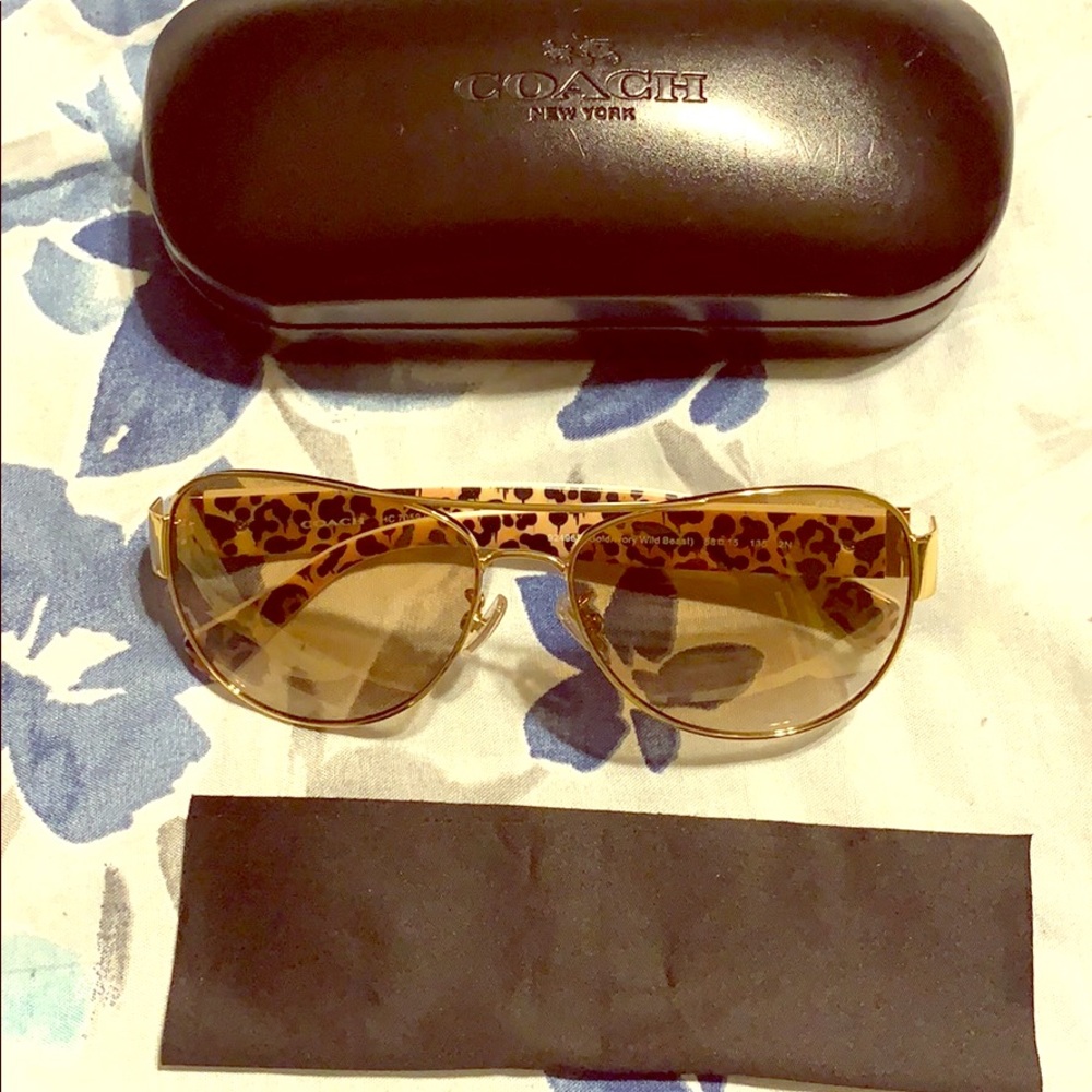 Authentic coach sunglasses